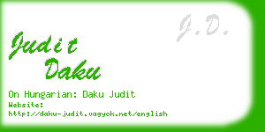 judit daku business card